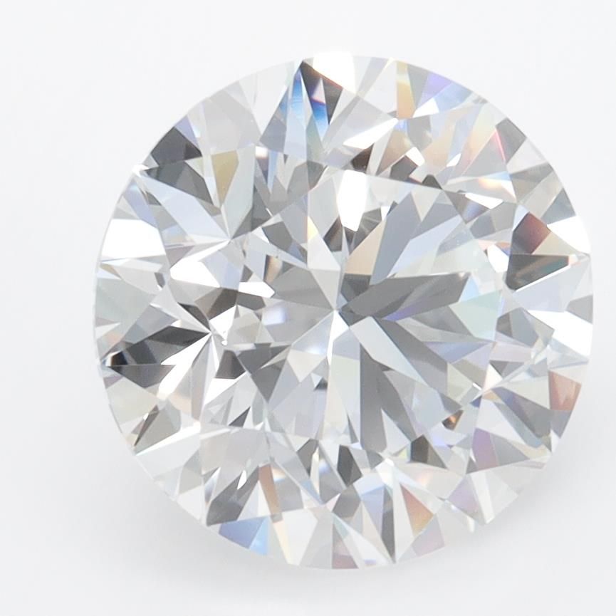 3.78ct Round D VVS1 Lab-Grown Diamond