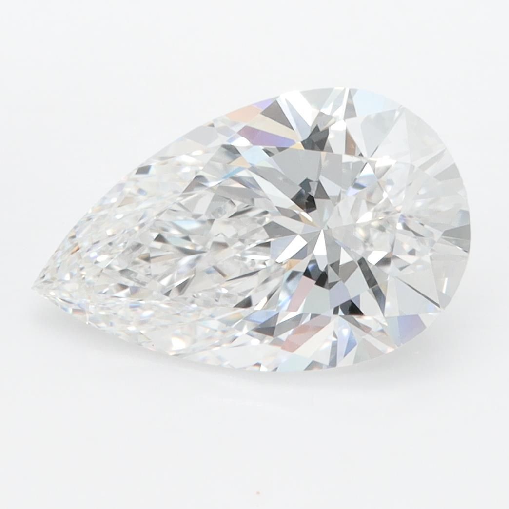 3.31ct Pear D IF Lab-Grown Diamond