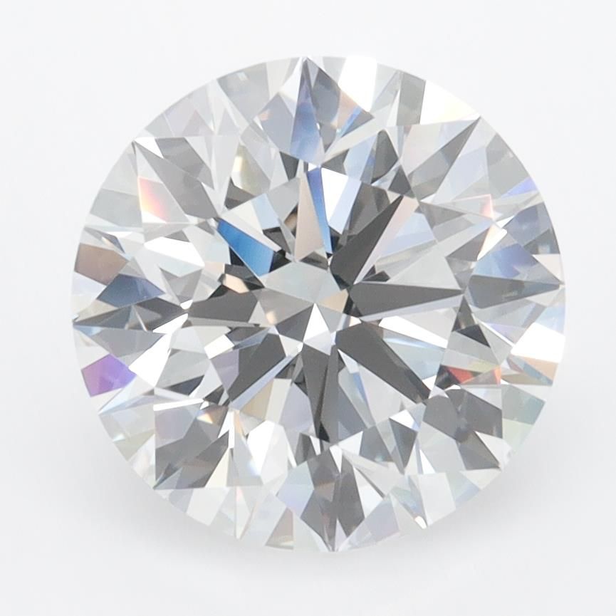 3.35ct Round D IF Lab-Grown Diamond
