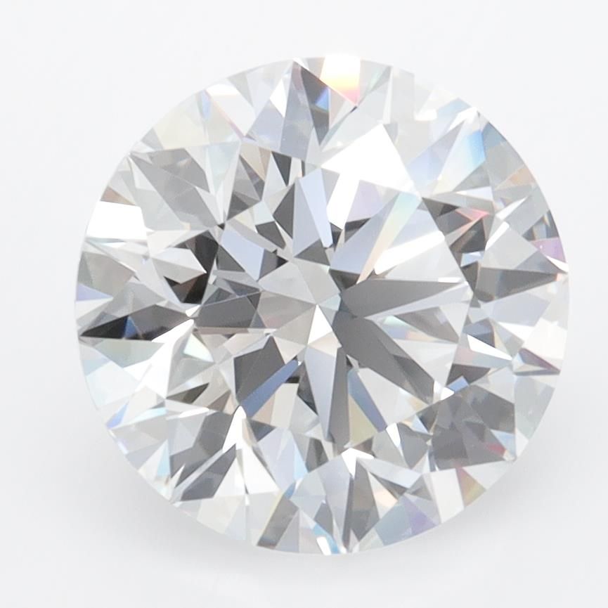 3.54ct Round D IF Lab-Grown Diamond