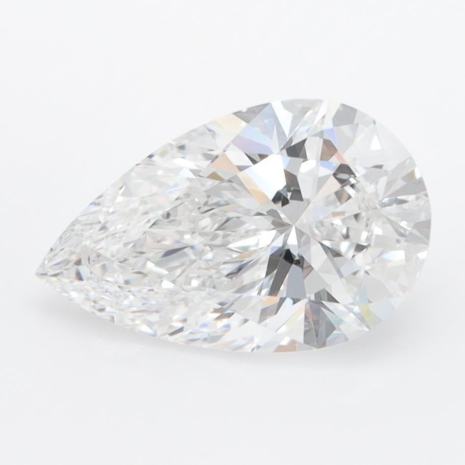 2.08ct Pear D IF Lab-Grown Diamond