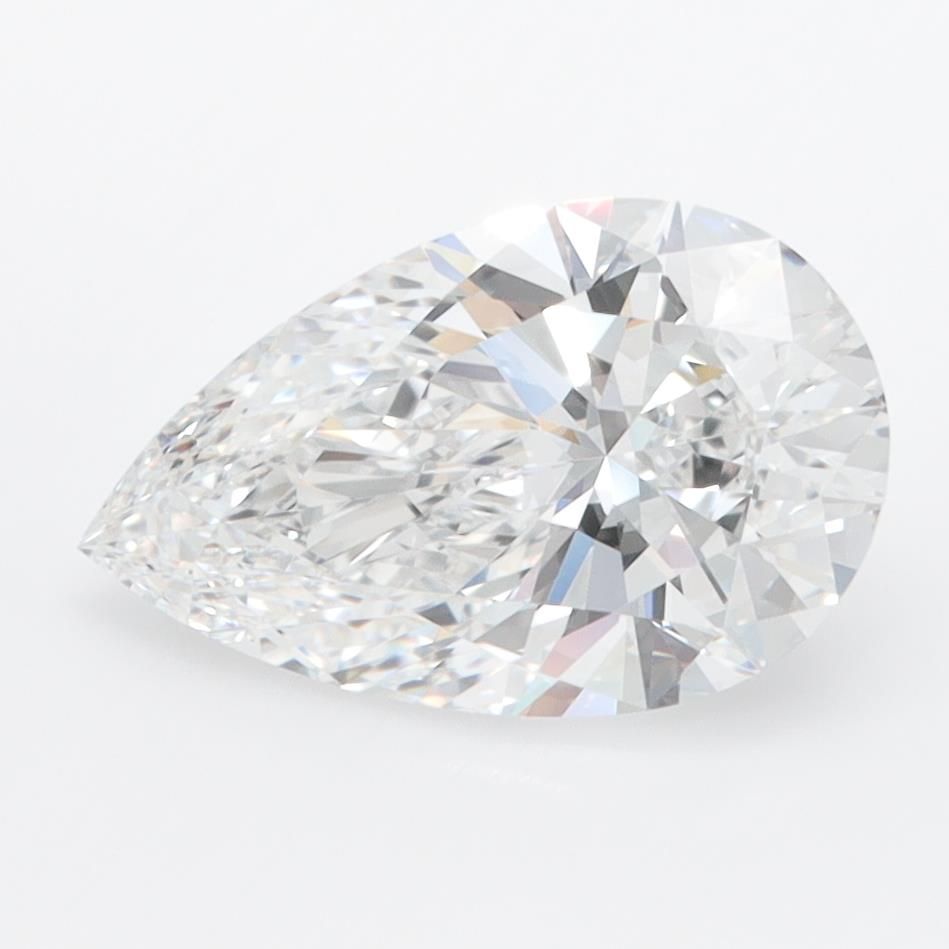 2.09ct Pear D IF Lab-Grown Diamond