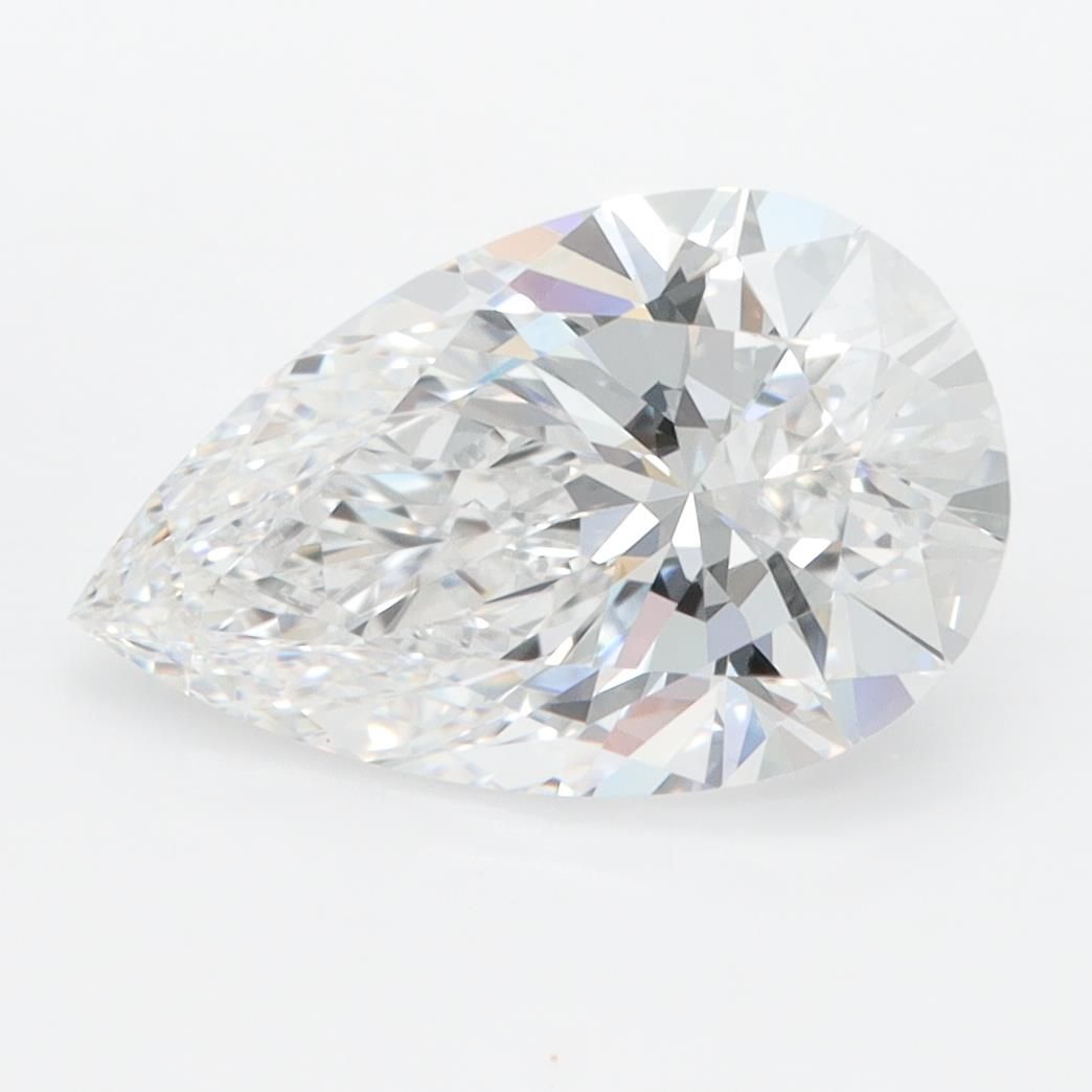 3.05ct Pear D IF Lab-Grown Diamond