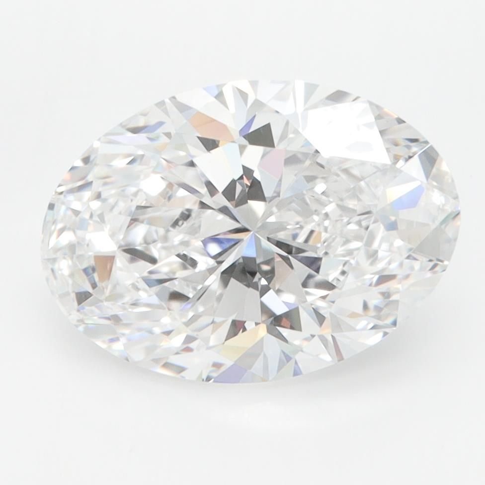 3.25ct Oval D IF Lab-Grown Diamond