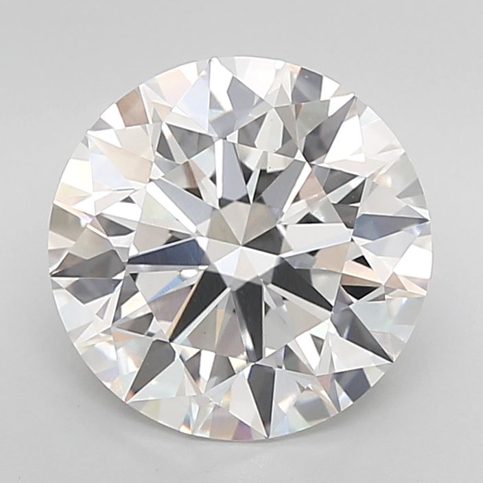 5.57ct Round F VVS2 Lab-Grown Diamond