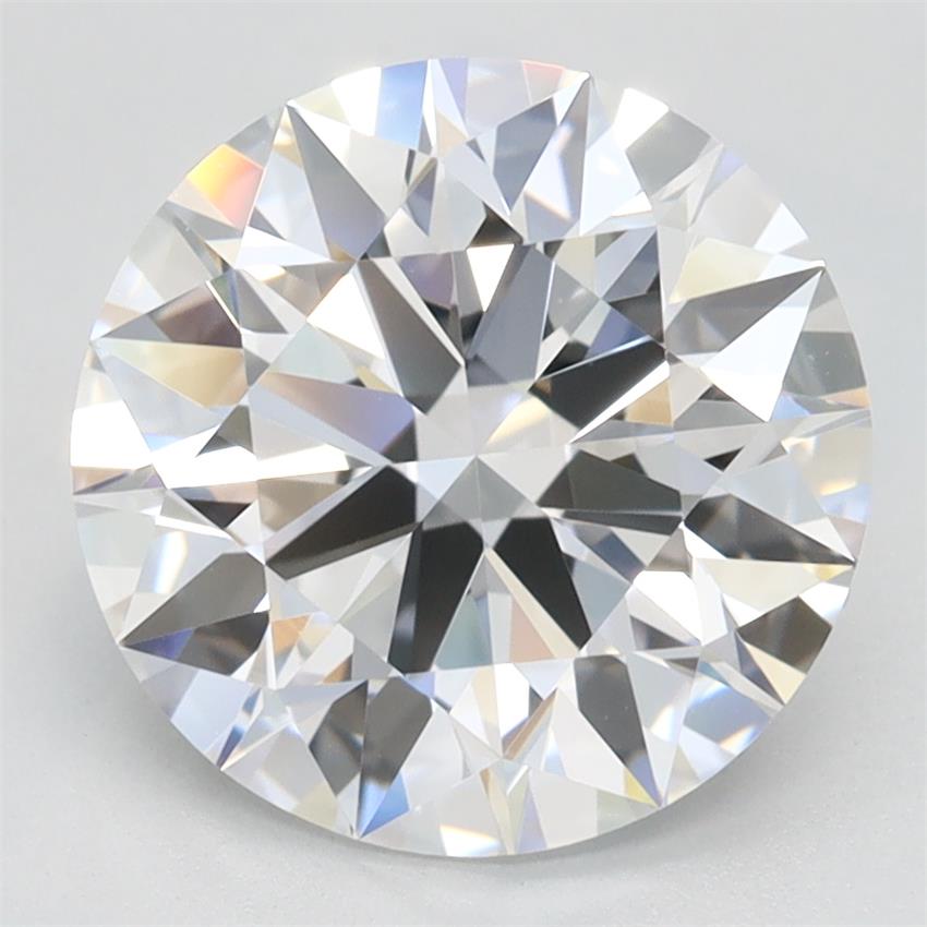 2.84ct Round D IF Lab-Grown Diamond