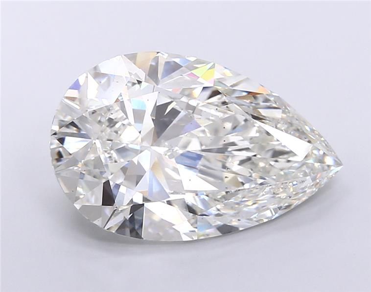 12.05 Carat PEAR Shape G Colour VS2 Clarity  Cut - White Lab Diamond - 207198