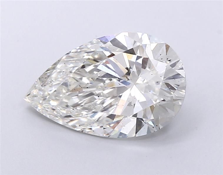 3.02ct Pear F SI2 Lab-Grown Diamond