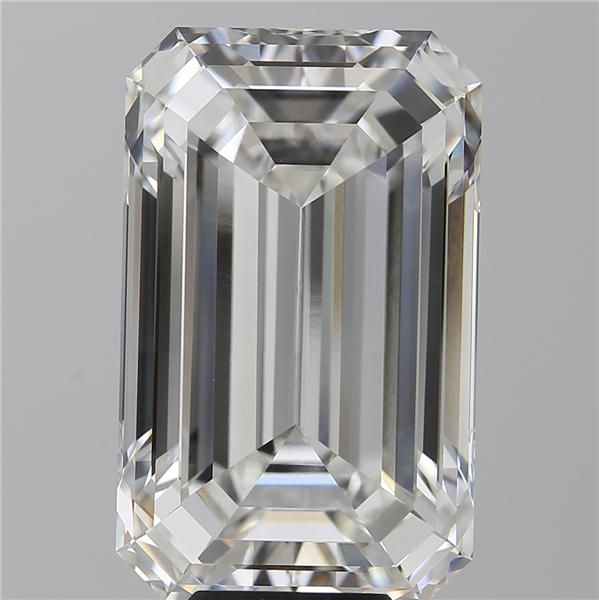 10.16 Carat EMERALD Shape F Colour VVS2 Clarity  Cut - White Lab Diamond - 175163