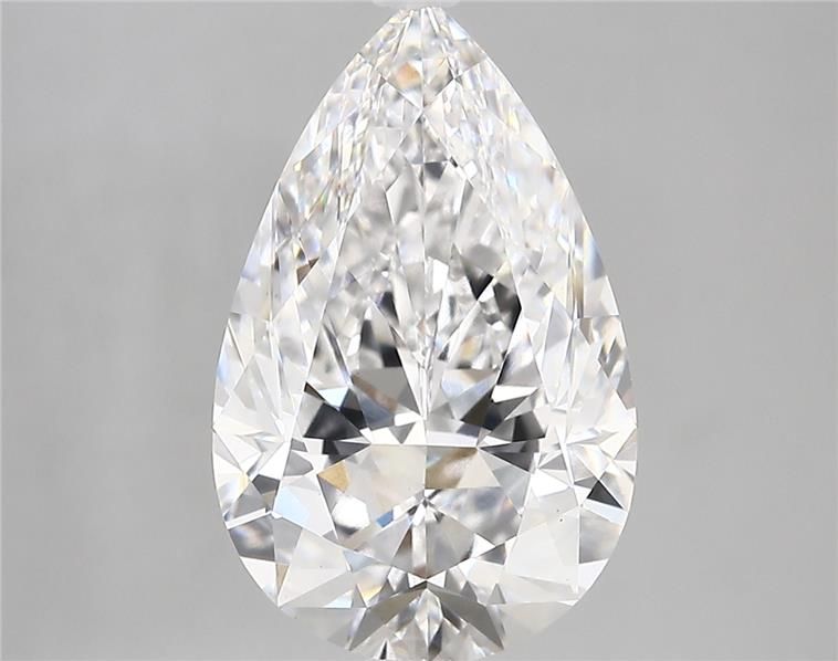4.32ct Pear D VS1 Lab-Grown Diamond