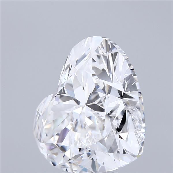 7.04ct Heart D VS2 Lab-Grown Diamond