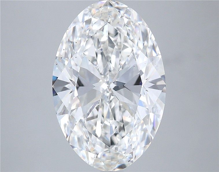 5.52ct Oval F VS2 Lab-Grown Diamond