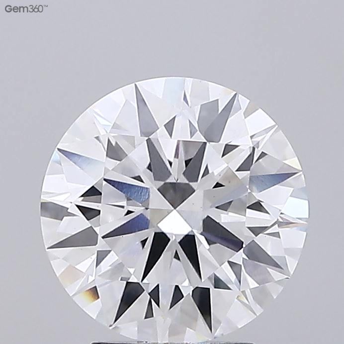 3.17ct Round F VS1 Lab-Grown Diamond