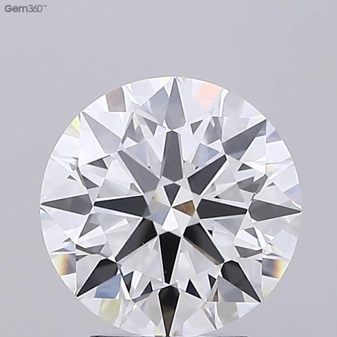 3.16ct Round F VS1 Lab-Grown Diamond
