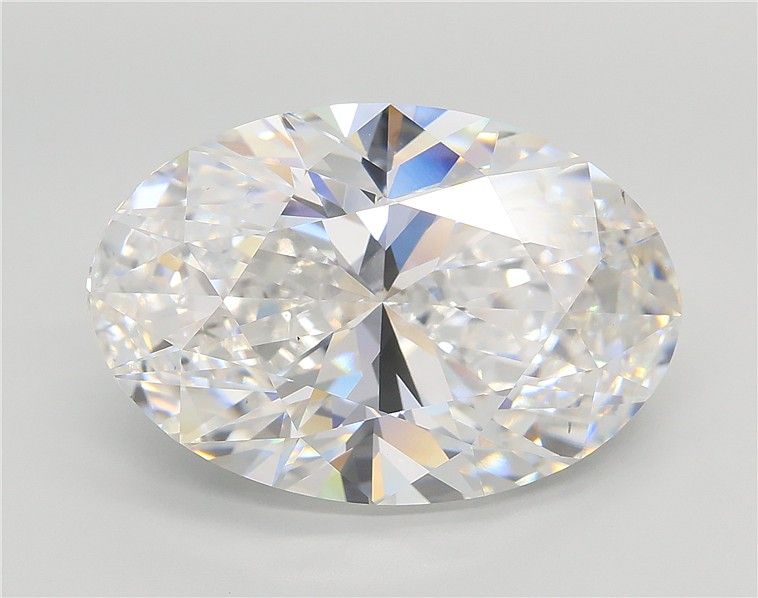 10.02 Carat OVAL Shape E Colour VS2 Clarity  Cut - White Lab Diamond - 214929