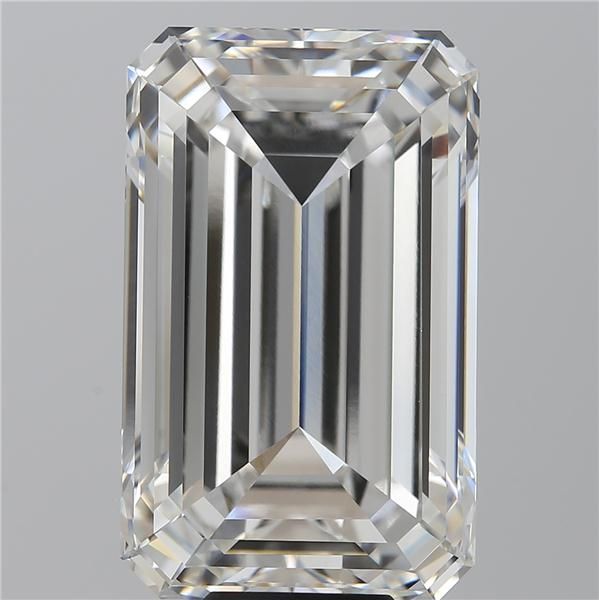 12.13 Carat EMERALD Shape F Colour VVS2 Clarity  Cut - White Lab Diamond - 175158