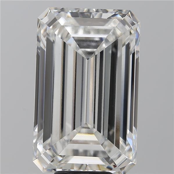 10.47 Carat EMERALD Shape F Colour VS1 Clarity  Cut - White Lab Diamond - 211530