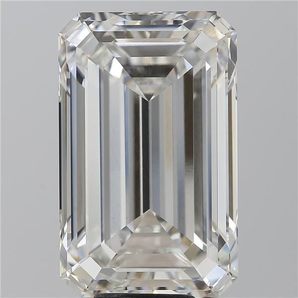11.54 Carat EMERALD Shape F Colour VVS2 Clarity  Cut - White Lab Diamond - 211529