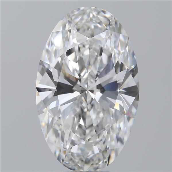 7.11ct Oval D VVS2 Lab-Grown Diamond