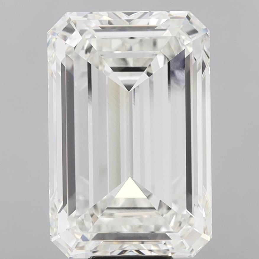 15.09 Carat EMERALD Shape G Colour VVS2 Clarity  Cut - White Lab Diamond - 354847