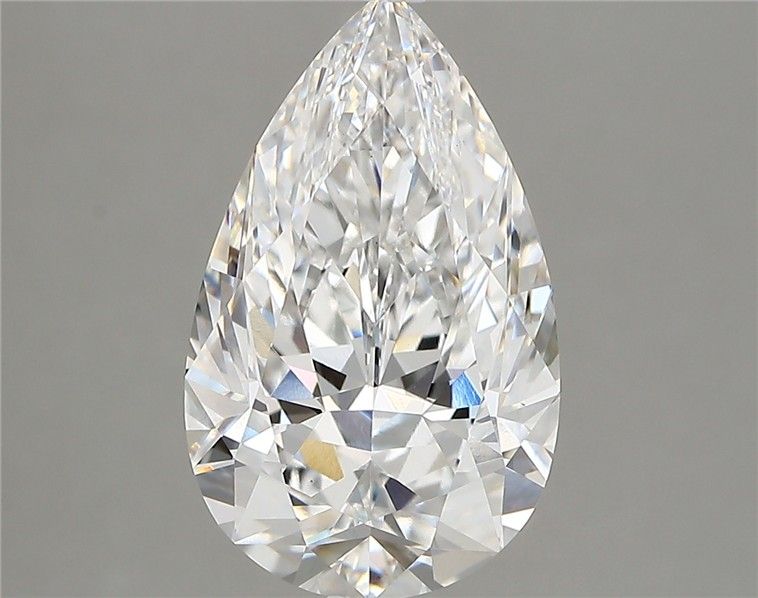 4.32ct Pear D VS1 Lab-Grown Diamond