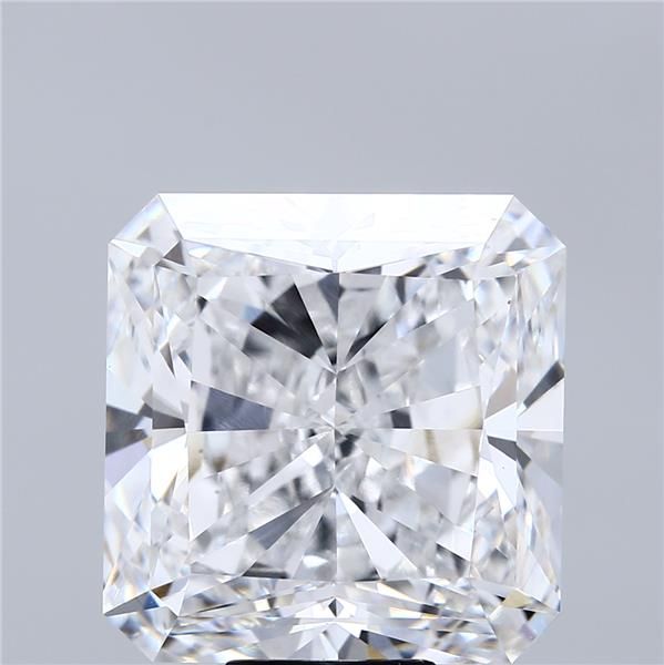 12.34 Carat SQUARE RADIANT Shape E Colour VVS2 Clarity  Cut - White Lab Diamond - 1617616