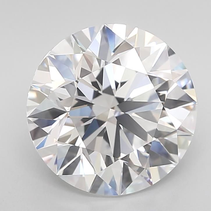 3.74ct Round D VVS2 Lab-Grown Diamond