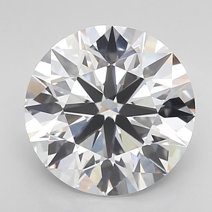 2.73ct Round E IF Lab-Grown Diamond
