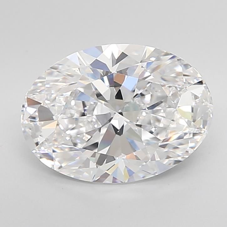 3.93ct Oval D VVS1 Lab-Grown Diamond