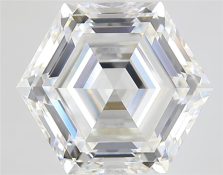 10.29ct Hexagonal E VVS2 Lab-Grown Diamond
