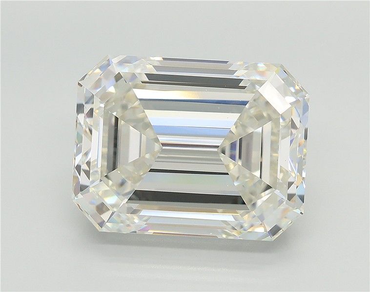 10.02 Carat EMERALD Shape G Colour VS1 Clarity  Cut - White Lab Diamond - 262842