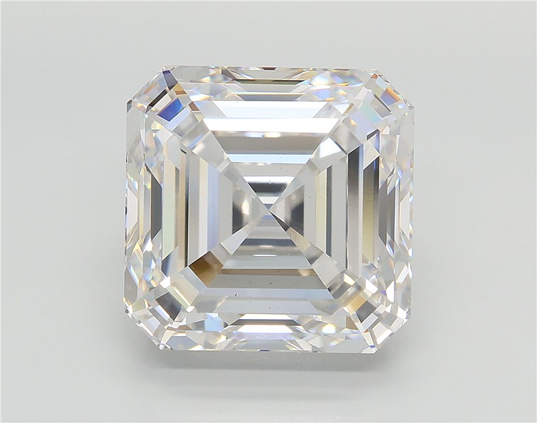 10.07 Carat ASSCHER Shape F Colour VS2 Clarity  Cut - White Lab Diamond - 262802