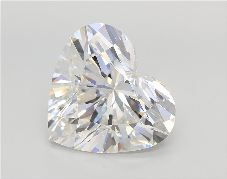 10.08 Carat HEART Shape F Colour VS1 Clarity  Cut - White Lab Diamond - 262851
