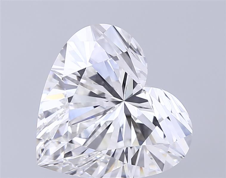 5.03ct Heart F VS1 Lab-Grown Diamond