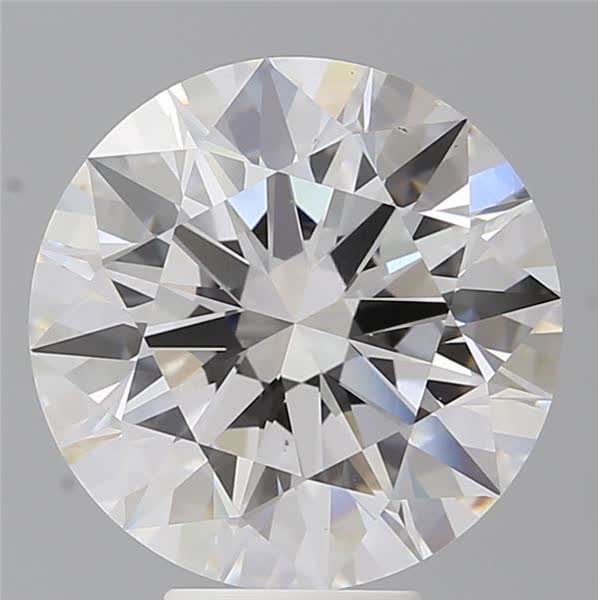 7.05ct Round E VS2 Lab-Grown Diamond