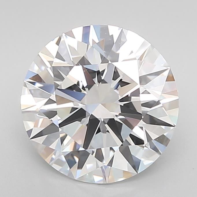 3.37ct Round D VVS2 Lab-Grown Diamond
