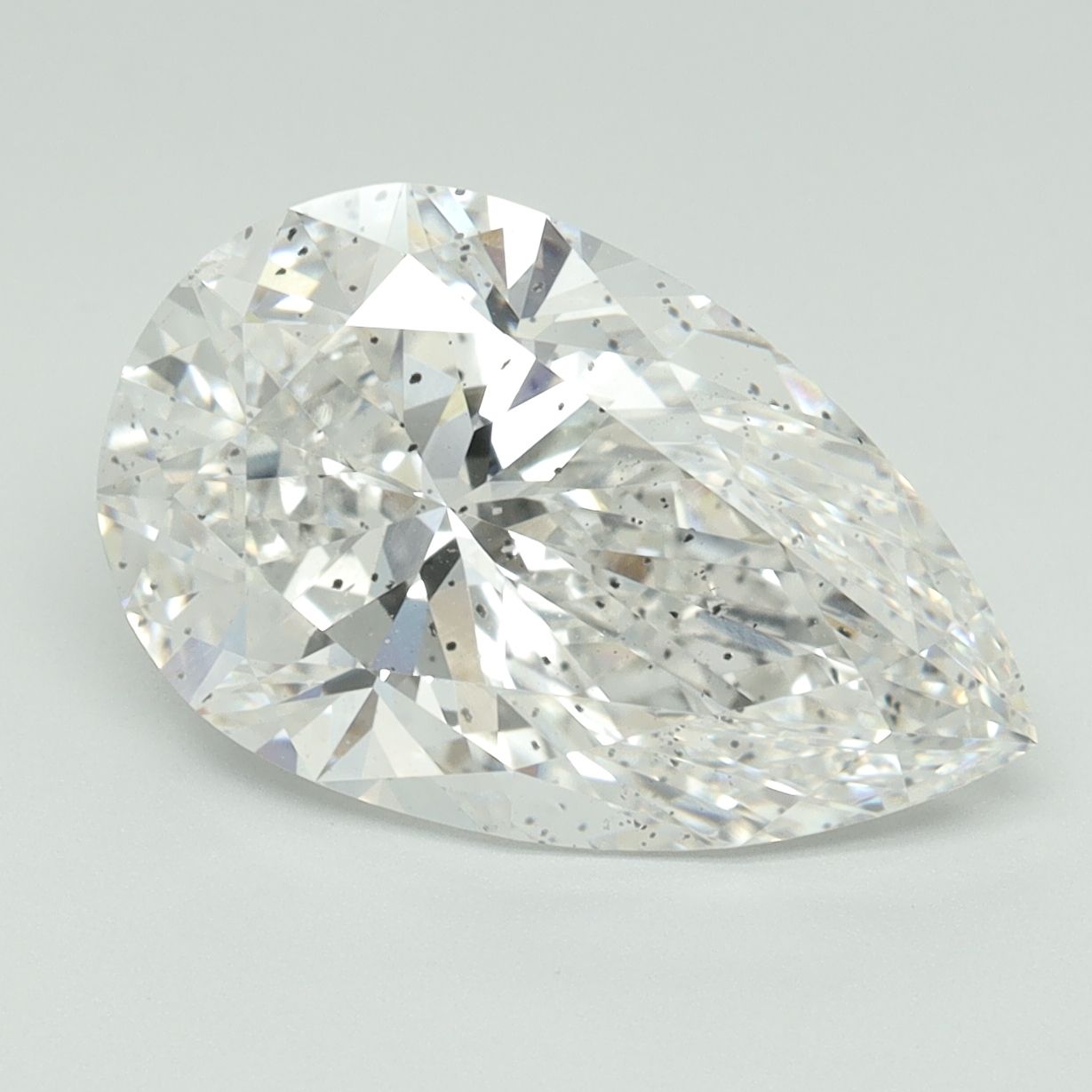 5.01ct Pear F SI2 Lab-Grown Diamond