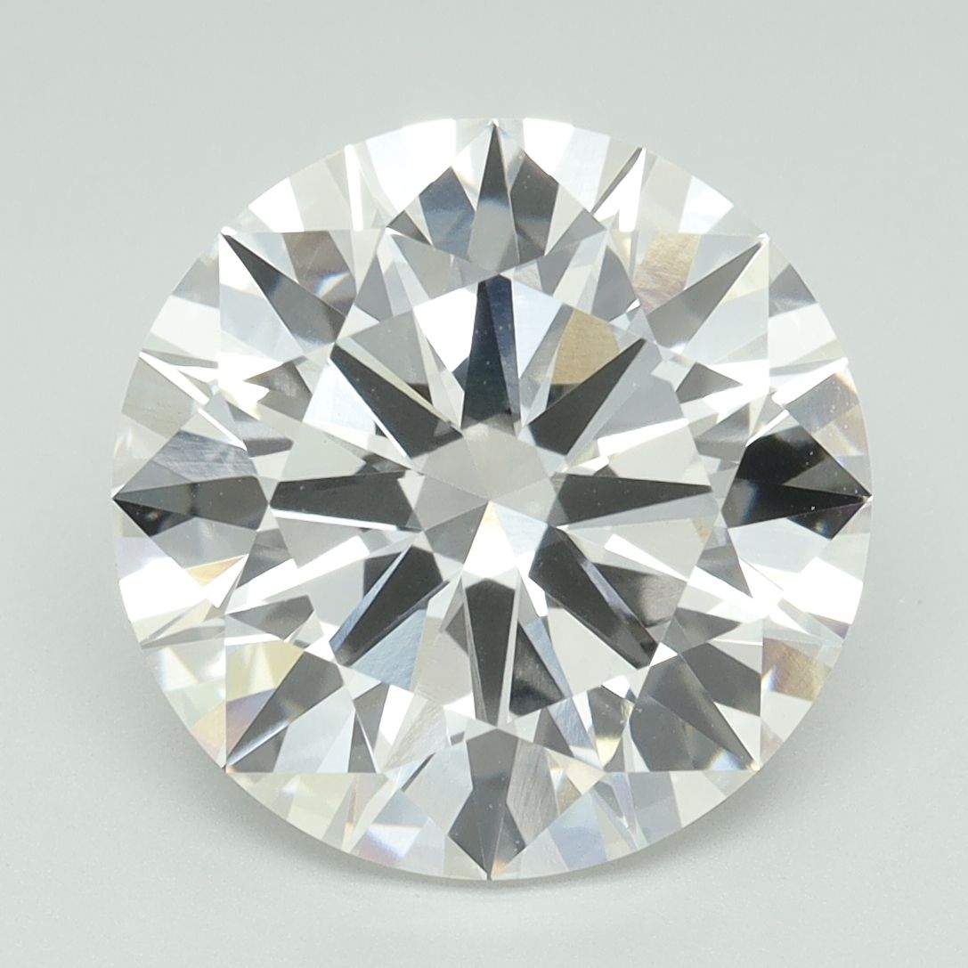 5.57ct Round F VVS2 Lab-Grown Diamond