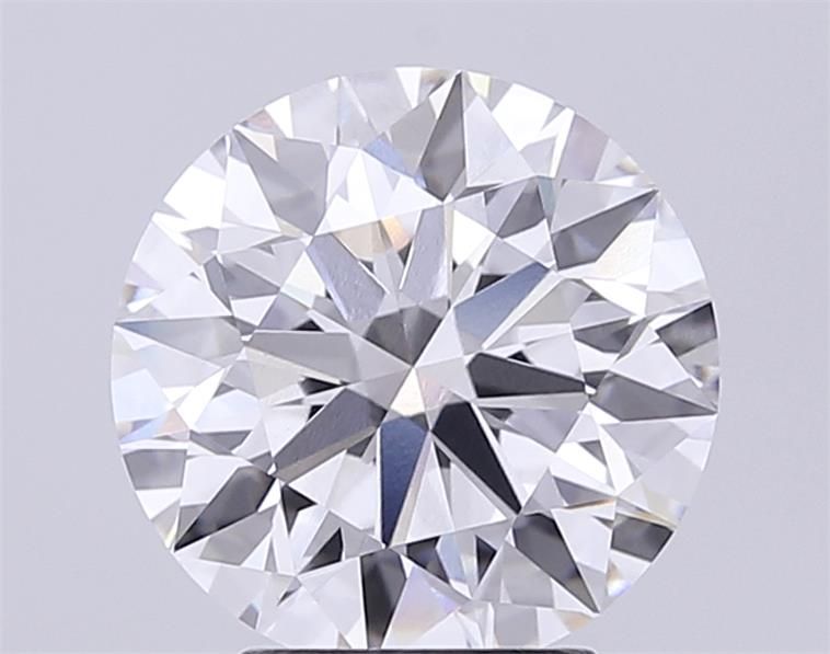 3.84ct Round F VVS2 Lab-Grown Diamond