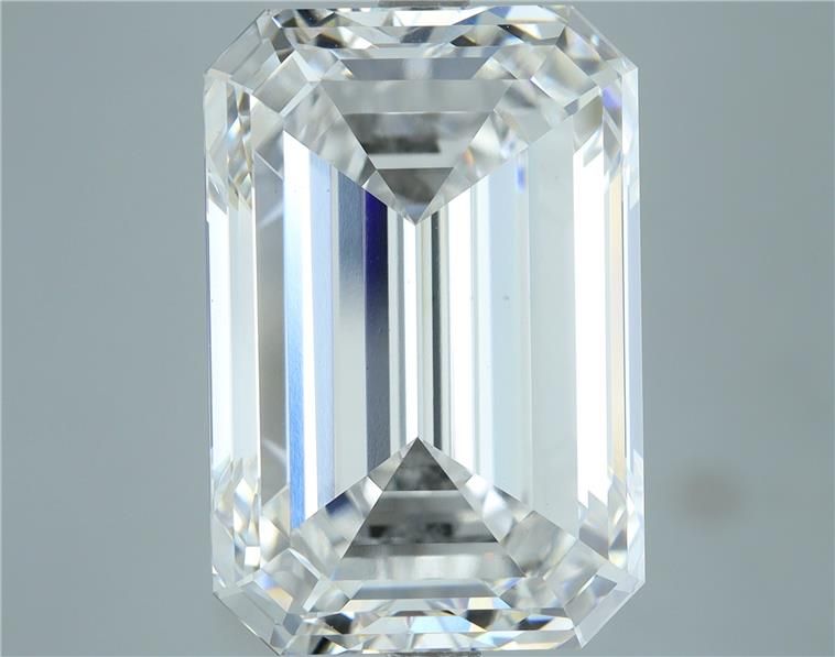 10.03 Carat EMERALD Shape E Colour VS1 Clarity  Cut - White Lab Diamond - 201803