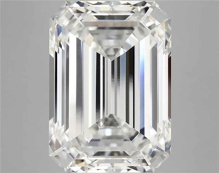 12.16 Carat EMERALD Shape E Colour VS2 Clarity  Cut - White Lab Diamond - 2428815