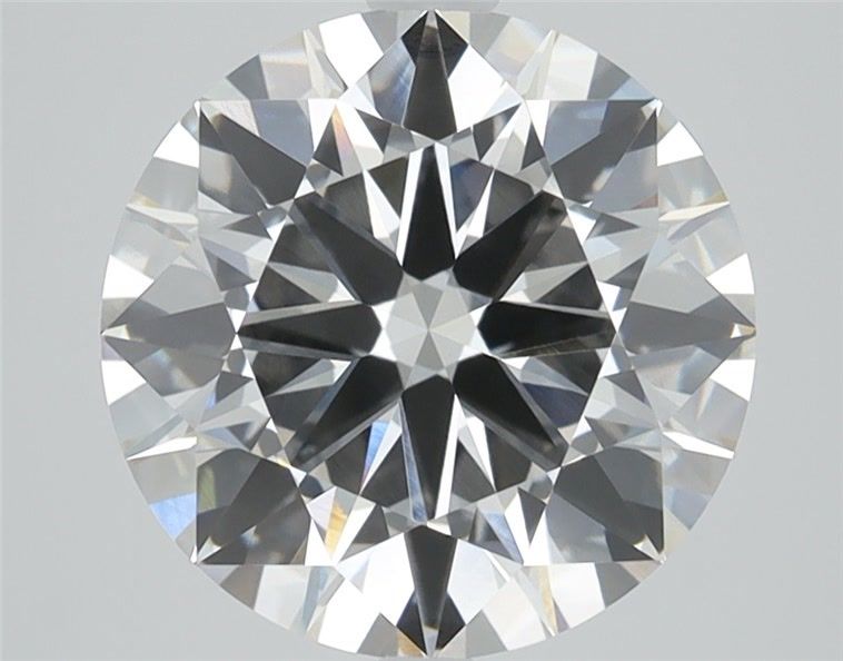 3.41ct Round F VVS2 Lab-Grown Diamond
