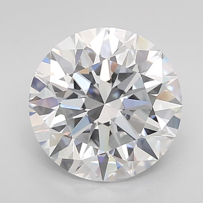 2.7ct Round F VVS1 Lab-Grown Diamond