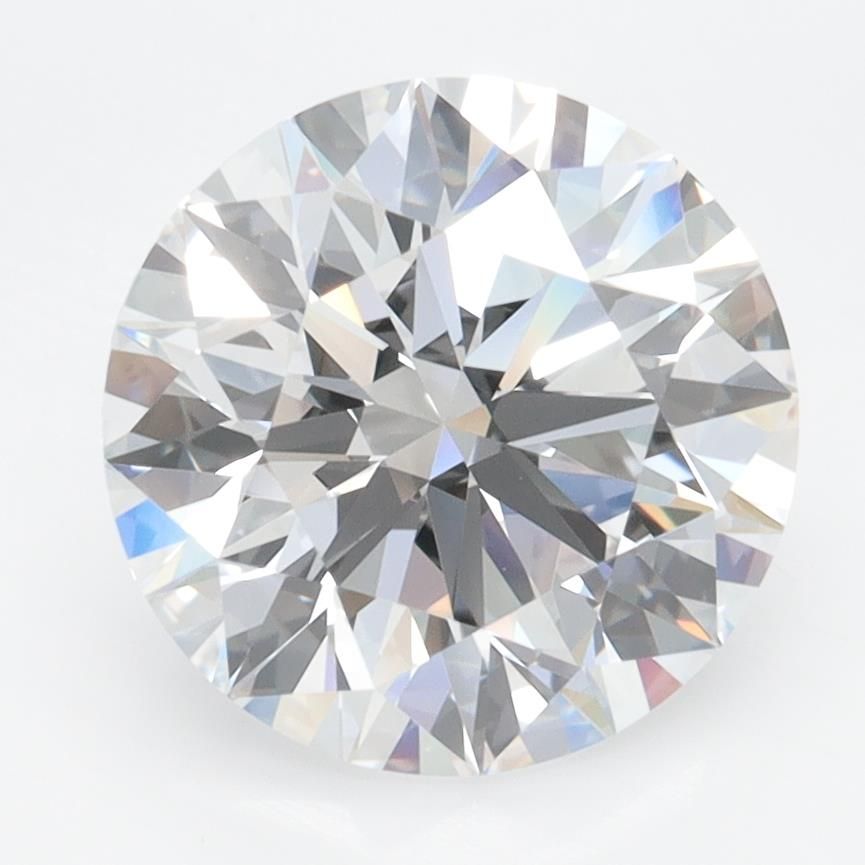 3.43ct Round D IF Lab-Grown Diamond