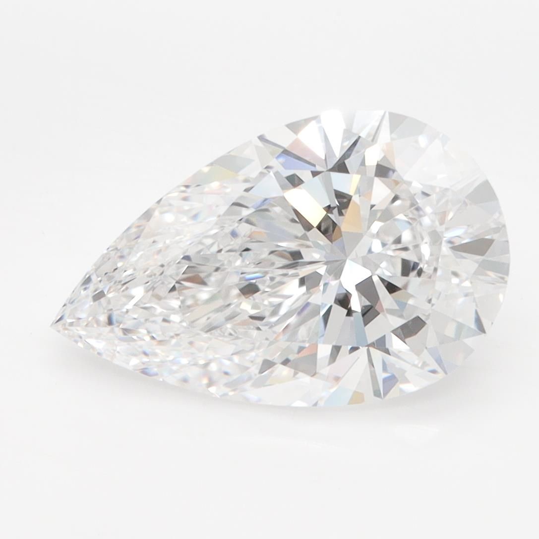 3.04ct Pear D IF Lab-Grown Diamond