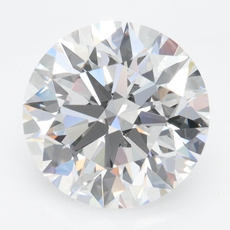 2.77ct Round D IF Lab-Grown Diamond