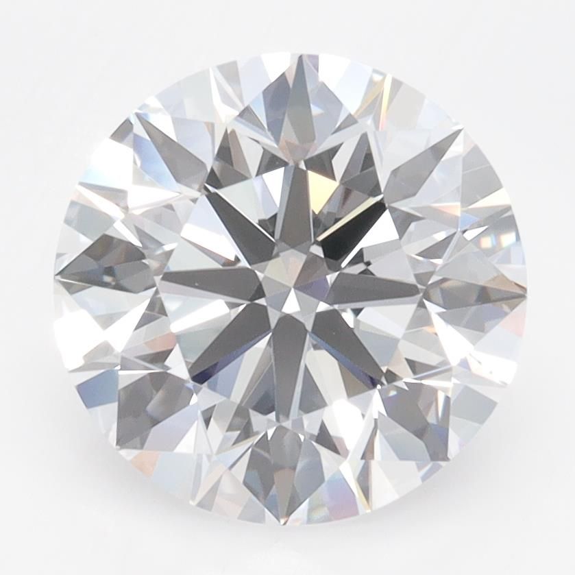 3.26ct Round D IF Lab-Grown Diamond
