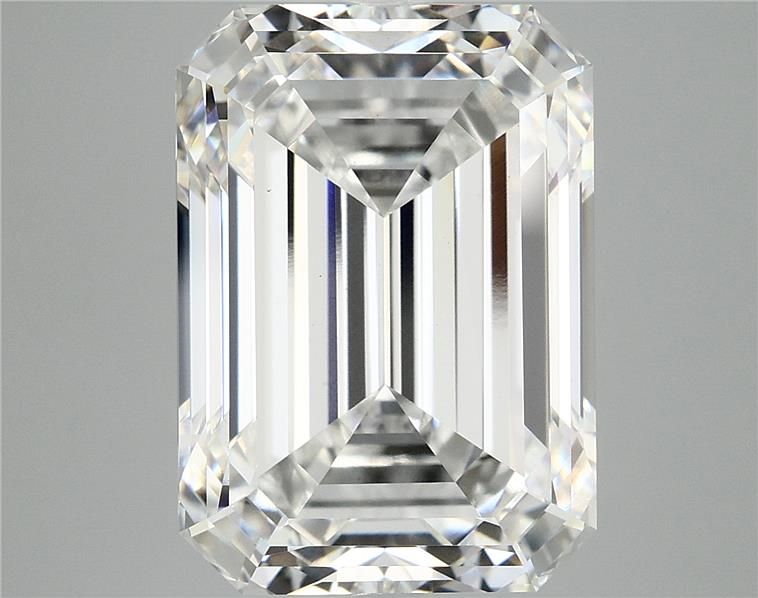 10.77 Carat EMERALD Shape E Colour VS1 Clarity  Cut - White Lab Diamond - 1784660