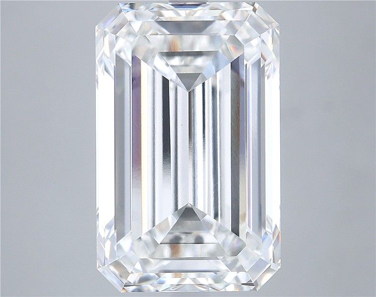 10.08 Carat EMERALD Shape F Colour VS1 Clarity  Cut - White Lab Diamond - 2317683