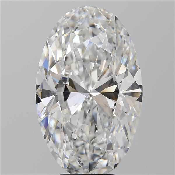 7.27ct Oval D VVS2 Lab-Grown Diamond